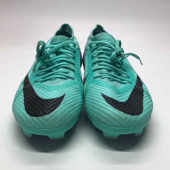 Mens Zoom Vapor 15 Pro FG Teal/Purple DJ5603-300 USED Sz 10 - Picture 3 of 15